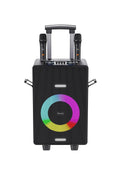 Vendens VD-SPK004 8 İnç Taşınabilir Bluetooth Hoparlör, Çift Kablosuz Mikrofon, 7200mAh, LED Işıklı