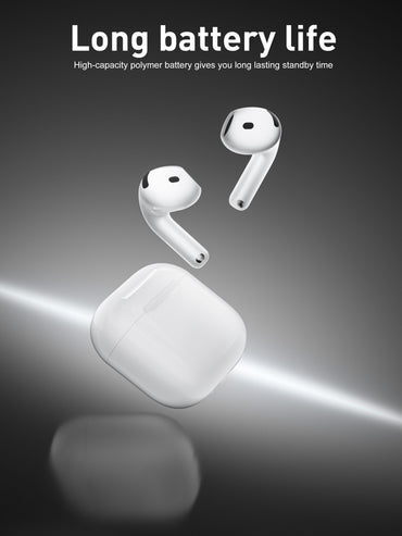 VD-BT043 Toptan fiyat 100H 300mAh siyah şık hafif Premium çip uzun pil ömrü kablosuz kulaklıklar Gerçek Kablosuz Stereo