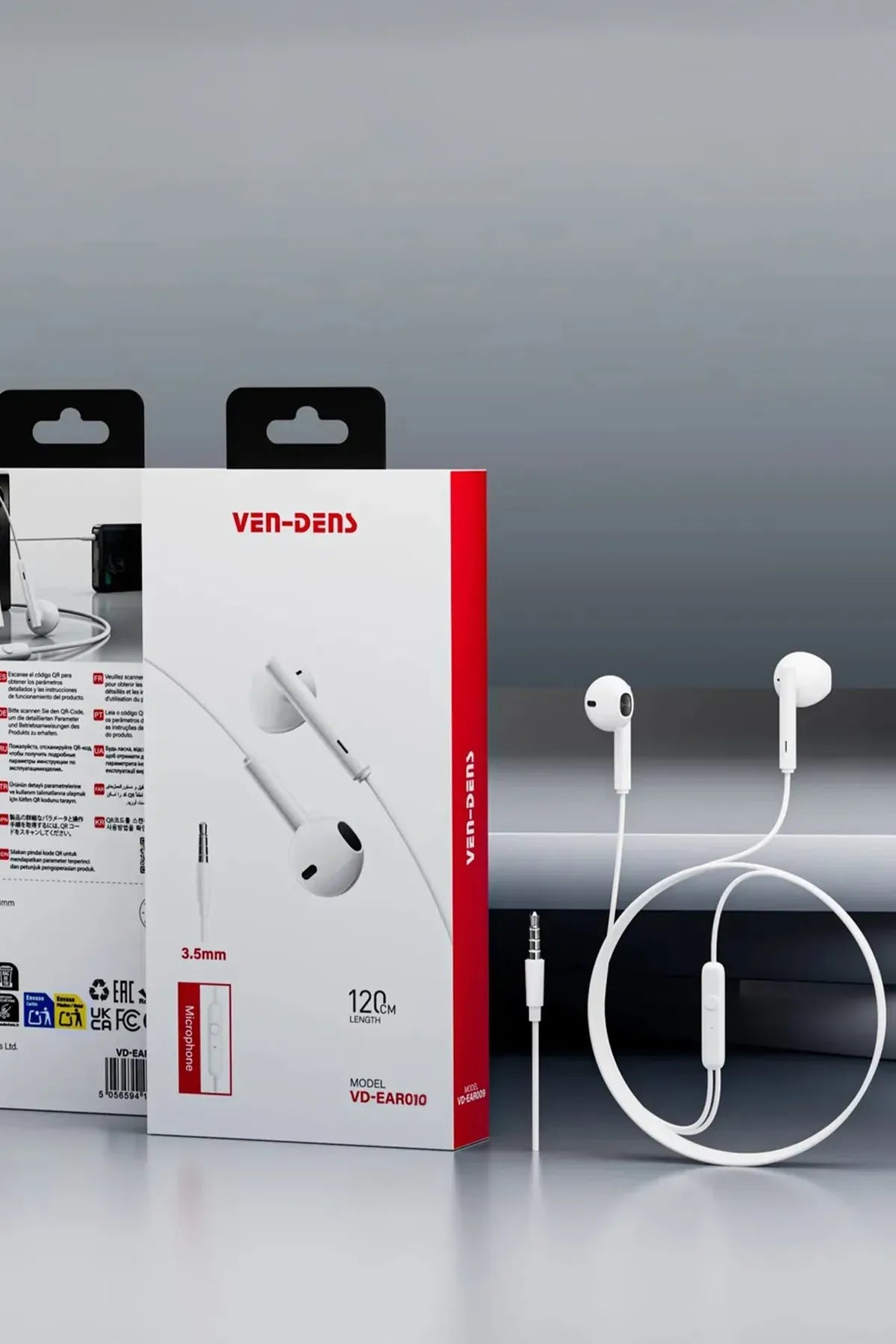 Vendens VD-EAR010 Type-C Kulaklık - Mikrofonlu Kablolu Kulaklık HD Stereo Ses