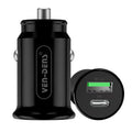 Vendens VD-CC003 20W PD Hızlı Araç Şarj Aleti - Çift Portlu (USB + Type-C)