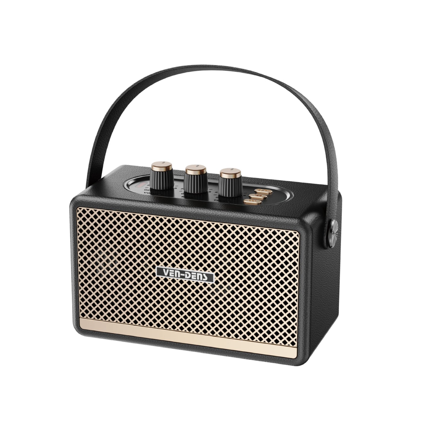 VD-SPK011 Yeni Ürün Bluetooth Hoparlör, LED Işıklar, Su Geçirmez, Kristal Netliğinde Ses, Gerçek Kablosuz Stereo, 30 Saat Kullanım Süresi, Ev, Dış Mekan ve Parti İçin