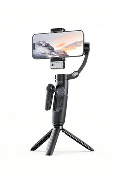 Vendens VD-SS11 360° Telefon Gimbal Tripod, Bluetooth Kumandalı, 4'ü 1 Arada, Yapay Zeka Destekli, Yüz Takibi , Sensörlü