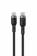 Ven-Dens VD-DCZ05 Type-C to Type-C 60W PD Hızlı Şarj ve Data Kablosu - 1 Metre Örgü