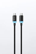 Vendens VD-DC04CC Type-C to Type-C 60W PD Hızlı Şarj ve Data Kablosu - 1 Metre, Alüminyum Örgü