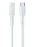 Vendens VD-DC23CC Type-C to Type-C 60W Hızlı Şarj ve Data Kablosu - 1 Metre, Beyaz