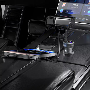 VD-CC012 USB + çift Type-C 3 bağlantı noktası 90W hızlı şarj araç şarjı