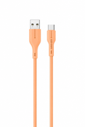 Ven-dens VD-DC23C USB-A-Type-C 5V 3A Hızlı Şarj ve Data Kablosu 1 Metre Esnek Dayanıklı TPE USB-C Veri Aktarım Kablosu Telefon Tablet Powerbank Uyumlu