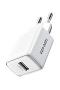 Ven-Dens VD-TC019BA 10,5 W USB-A Şarj Adaptörü, Kompakt Duvar Tipi Tasarım, 110–240 V Giriş, Beyaz