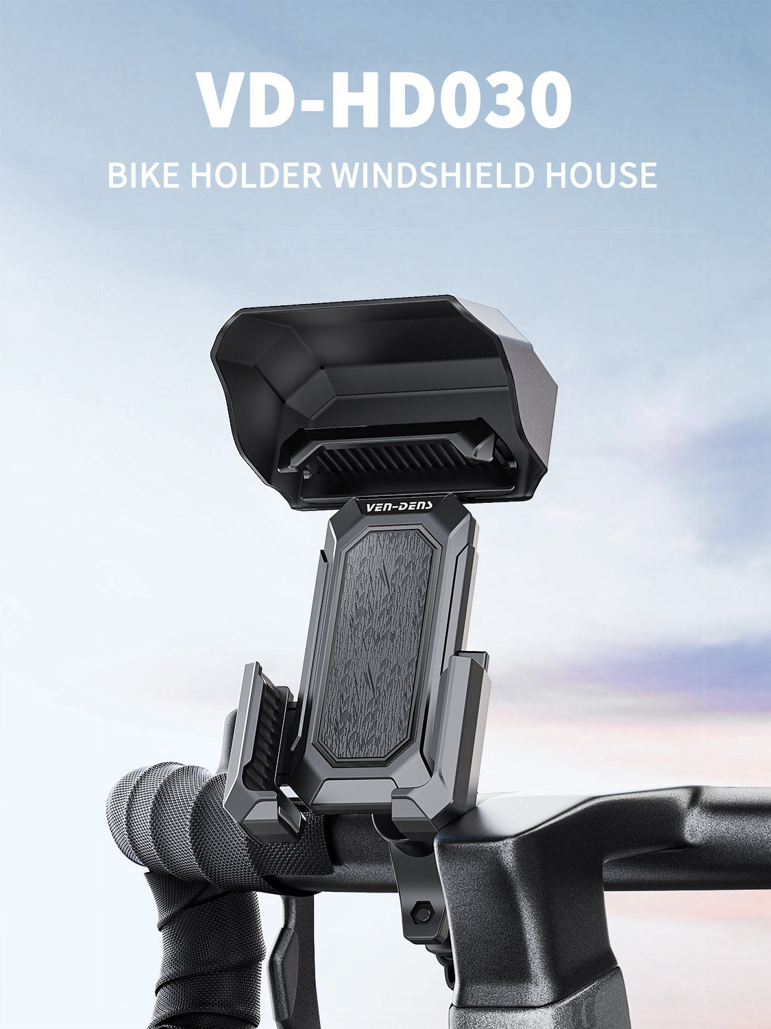 VD-HD030 CE UKCA sertifikalı, yüksek kaliteli, zarif 360° dönebilen bisiklet tutucu.