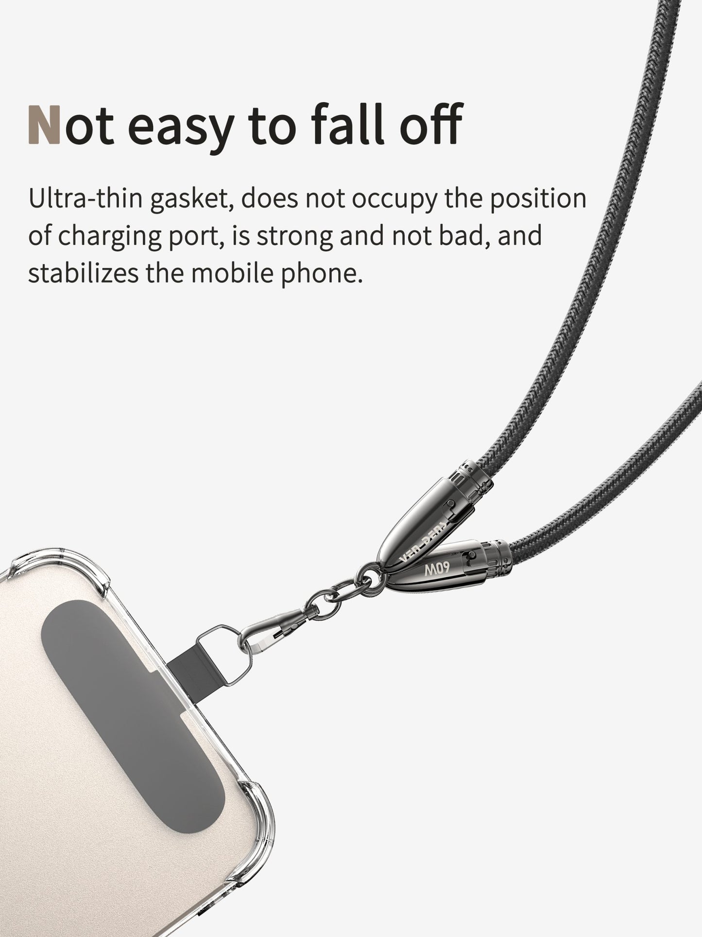 VD-DCS02 Toptan Fiyat 1.2M Type-c - Type-c örgülü veri kablosu Çinko alaşım 60W hızlı şarj