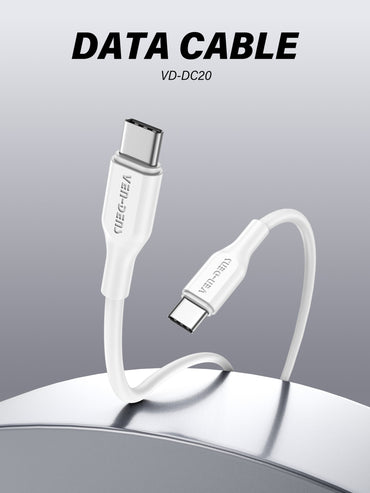 VD-DC20CL Toptan fiyat Type-C - Lightning Kablo PVC veri kablosu 27W Lightning cihazlar için