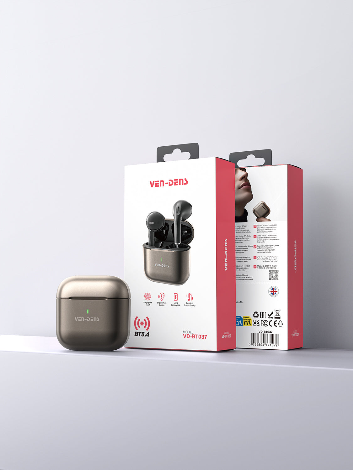 Vendens VD-BT037 Premium TWS Bluetooth Kulaklık - 60 Saat Pil