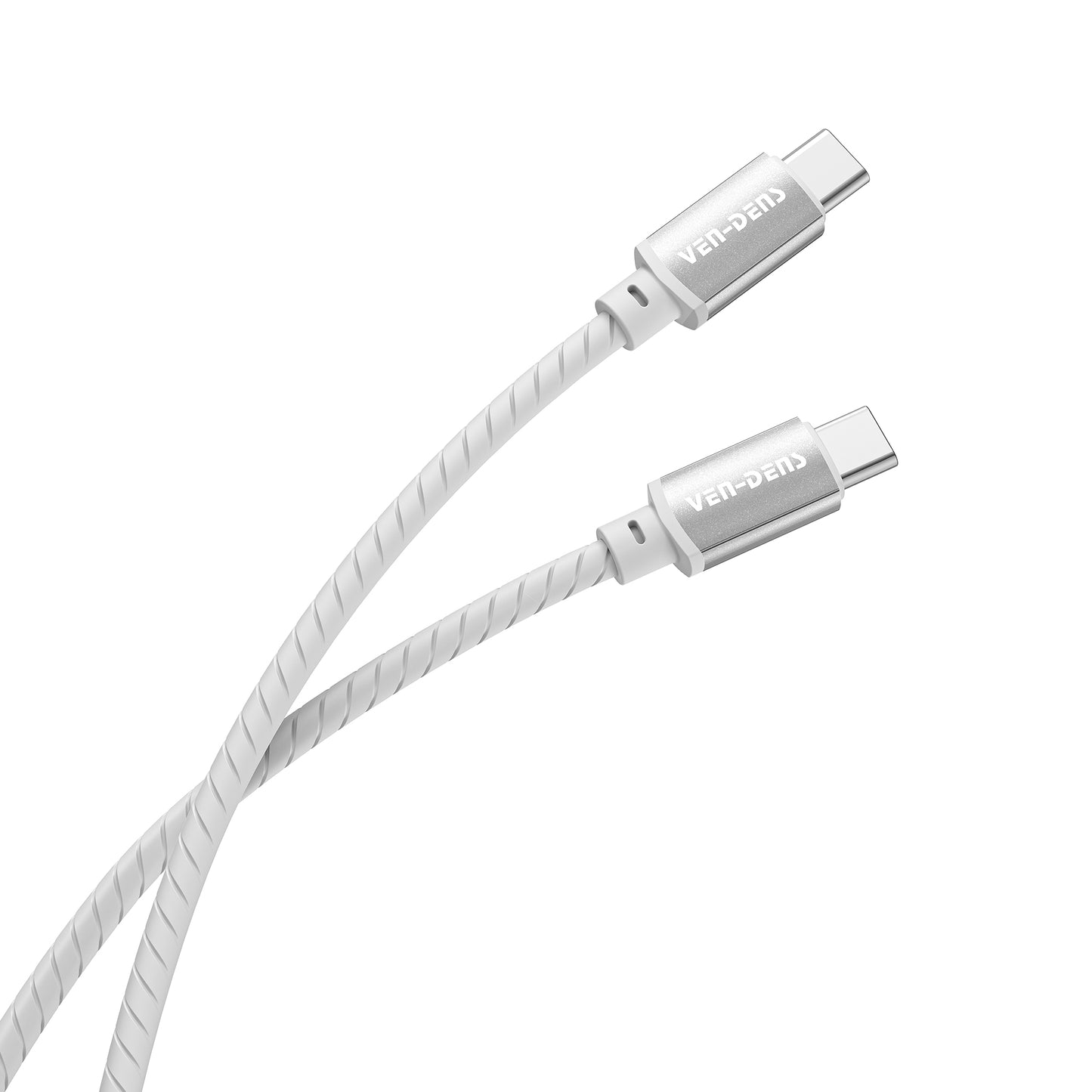 Ven-Dens VD-DCQ05 60W Type C to Type C Hızlı Şarj ve Data Kablosu - 1 Metre, Silikon