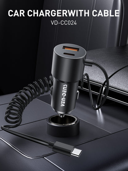 Vendens DrivePro 60W Hızlı Araç Şarj Cihazı