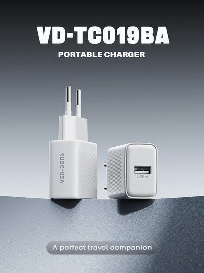 Vendens 10.5W Hızlı Şarj Cihazı PD 30W USB-C to Lightning Kablo Seti - Beyaz