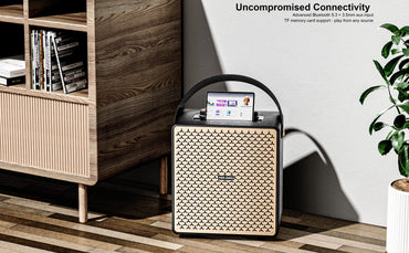 VD-SPK016 Siyah, Kahverengi, Turuncu Renk Seçenekleriyle, LED Işıklı, Uzun Pil Ömrü, Gerçek Kablosuz Stereo (30 Saat) Ses Özelliğiyle Ev, Dış Mekan ve Partiler İçin Bluetooth Hoparlör  Uzun Pil Ömrü, Ev, Dış Mekan ve Partiler İçin