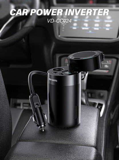 Vendens DriveMax 200W Araç Güç İstasyonu | Çakmaklık Priz ve DC Çıkış