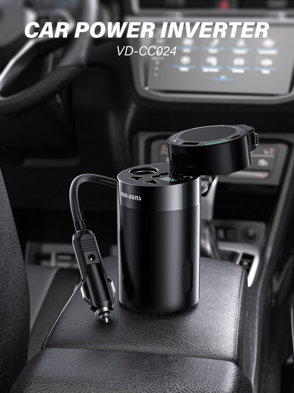 Vendens DriveMax 200W Araç Güç İstasyonu | Çakmaklık Priz ve DC Çıkış