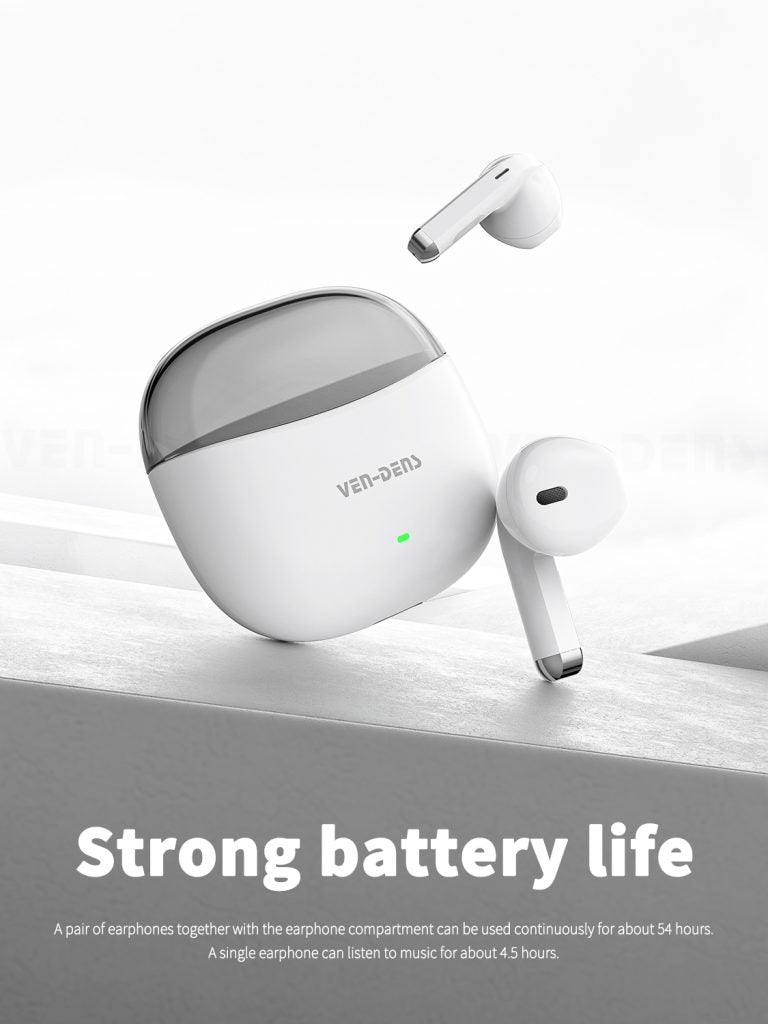 VD-BT030 Toptan fiyatla Bluetooth 5.4 uzun pil ömrüne sahip kablosuz spor kulaklıklar, stereo ses özellikli Bluetooth kulaklıklar.