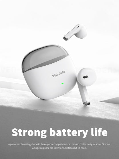 VD-BT030 Toptan fiyatla Bluetooth 5.4 uzun pil ömrüne sahip kablosuz spor kulaklıklar, stereo ses özellikli Bluetooth kulaklıklar.