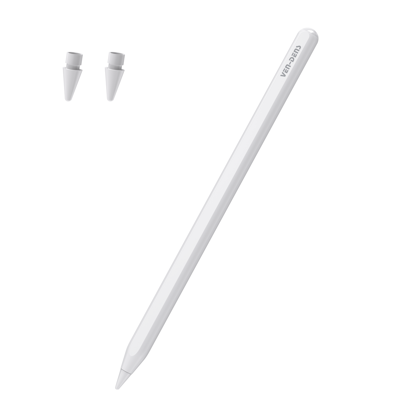 Vendens Manyetik Stylus Kalem - iPad için Kablosuz Şarjlı Dokunmatik Kalem (Beyaz)