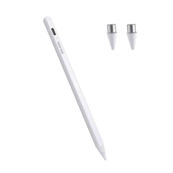 Vendens Metal Tablet Kalemi – iPad ve Android Uyumlu, Manyetik Yapışma, Tip-C Şarj, 10 Saat Kullanım