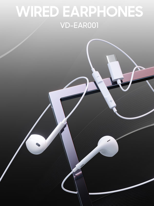 Vendens VD-EAR001 Type-C Kulaklık Mikrofonlu Premium Ses Kalitesi