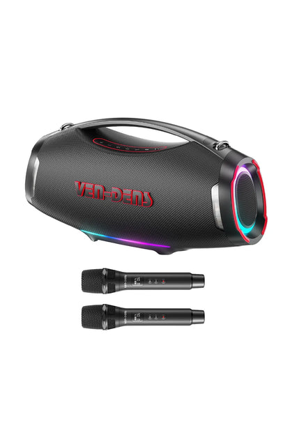 Vendens VD-SPK027L 450W Bluetooth Hoparlör 45000mAh, Taşınabilir Mikrofonlu Parti Hoparlörü, Karaoke Ses Sistemi
