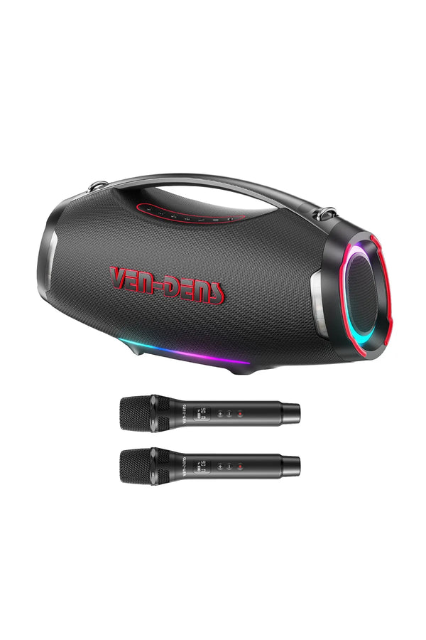 Vendens VD-SPK027L 450W Bluetooth Hoparlör 45000mAh, Taşınabilir Mikrofonlu Parti Hoparlörü, Karaoke Ses Sistemi