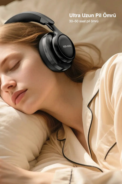 Vendens VD-HP017 Bluetooth Kulaklık, HD Stereo Ses, 40mm Sürücü, Bluetooth 5.4, 20 Saat Kullanım