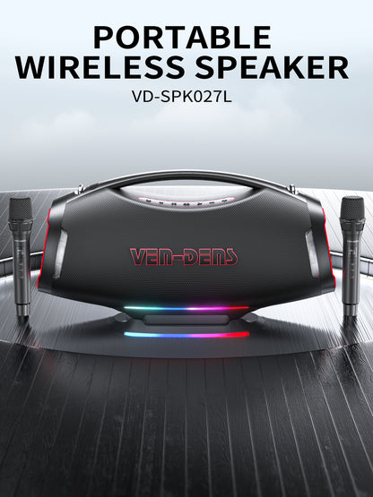 Vendens VD-SPK027L Taşınabilir Bluetooth Hoparlör - 45000mAh Pil, Mikrofonlu, 450W, Açık Hava Parti Hoparlörü