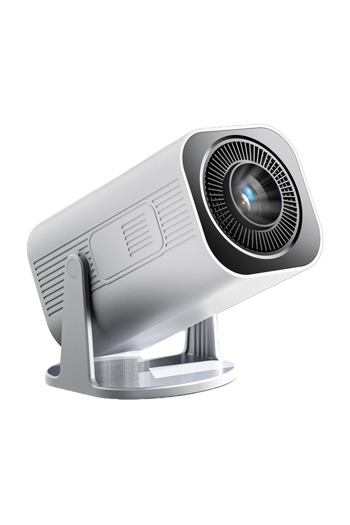 Ven-Dens VD-PJT001 Android 14 Taşınabilir LED Projeksiyon Cihazı, HD 720p, 150 ANSI Lümen, Beyaz - Beyaz