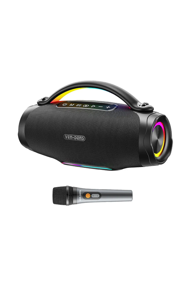 Vendens SPK026S 100W Bluetooth Hoparlör, 8000mAh, LED Işıklı, 14 Saat Kullanım
