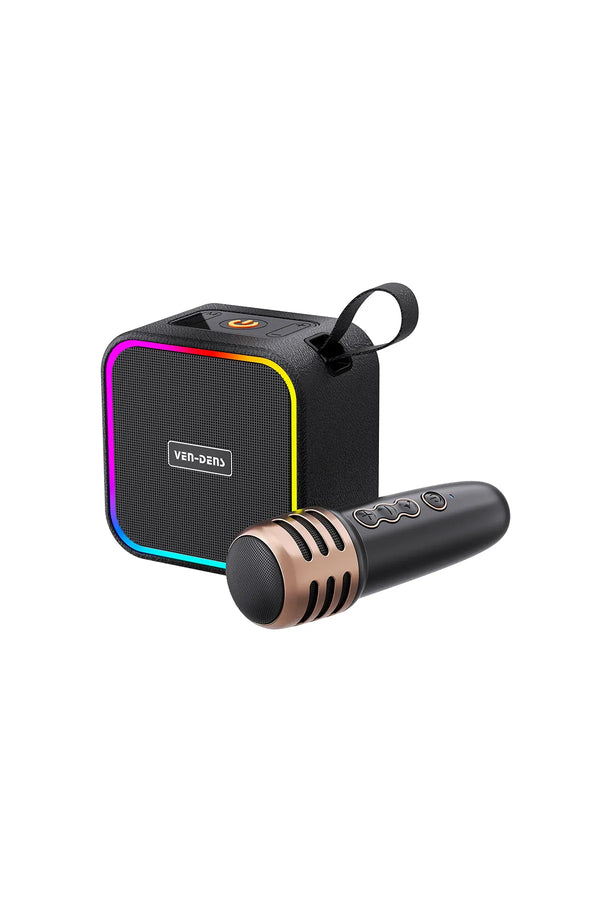 Vendens VD-SPK008 LED Işıklı Bluetooth Hoparlör - 25 Saat Şarj Ömrü & Derin Bas