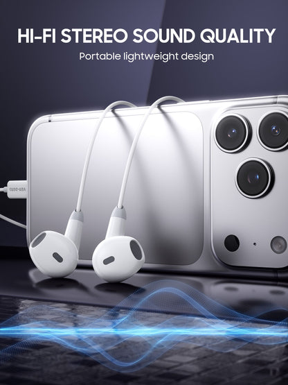 VD-EAR031 Type-C Mikrofonlu Kablolu Kulak İçi Kulaklık - USB C Uyumlu