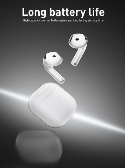 VD-BT043 Toptan fiyat 100H 300mAh siyah şık hafif Premium çip uzun pil ömrü kablosuz kulaklıklar Gerçek Kablosuz Stereo