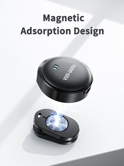 VD-MIC025 Yüksek Kaliteli Type-C ve IP Portlu HD Çift Mikrofonlu Profesyonel Kablosuz Manyetik Mikrofon, Canlı Performanslar İçin