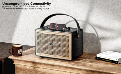 VD-SPK015 Yeni Ürün Taşınabilir Bluetooth Hoparlör, LED Işıklar, Uzun Pil Ömrü, Gerçek Kablosuz Stereo 30 Saat, Ev, Dış Mekan ve Parti İçin