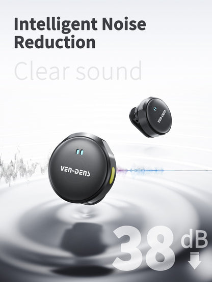 VD-MIC025 Yüksek Kaliteli Type-C ve IP Portlu HD Çift Mikrofonlu Profesyonel Kablosuz Manyetik Mikrofon, Canlı Performanslar İçin