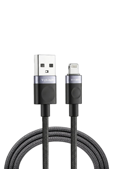 Vendens VD-DCM02 Premium Örgülü iPhone Uyumlu Lightning Hızlı Şarj Kablosu
