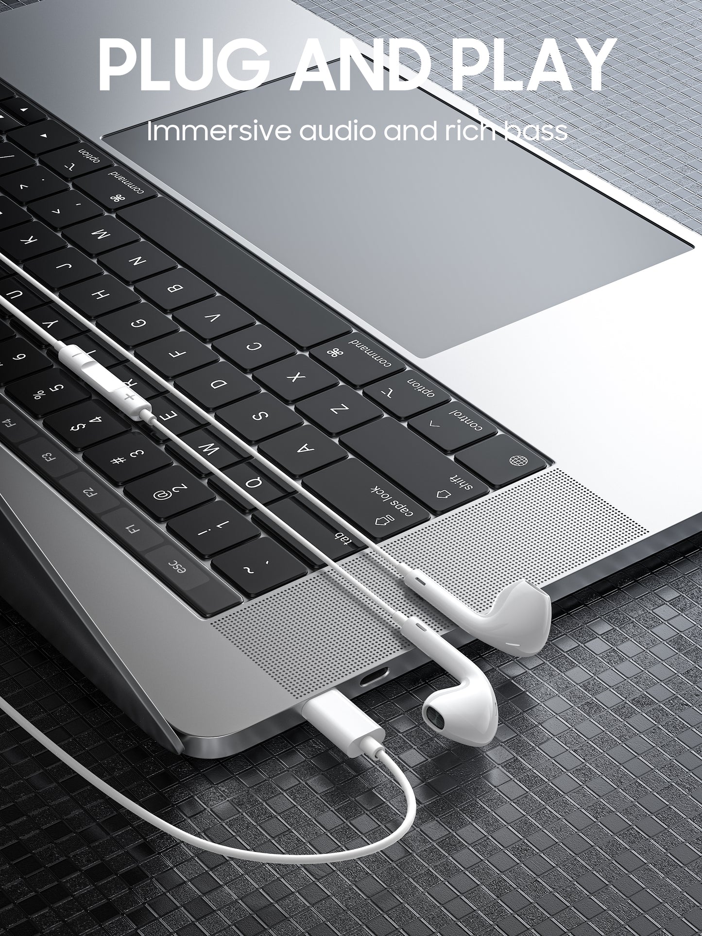 Vendens VD-EAR001 Type-C Kulaklık Mikrofonlu Premium Ses Kalitesi