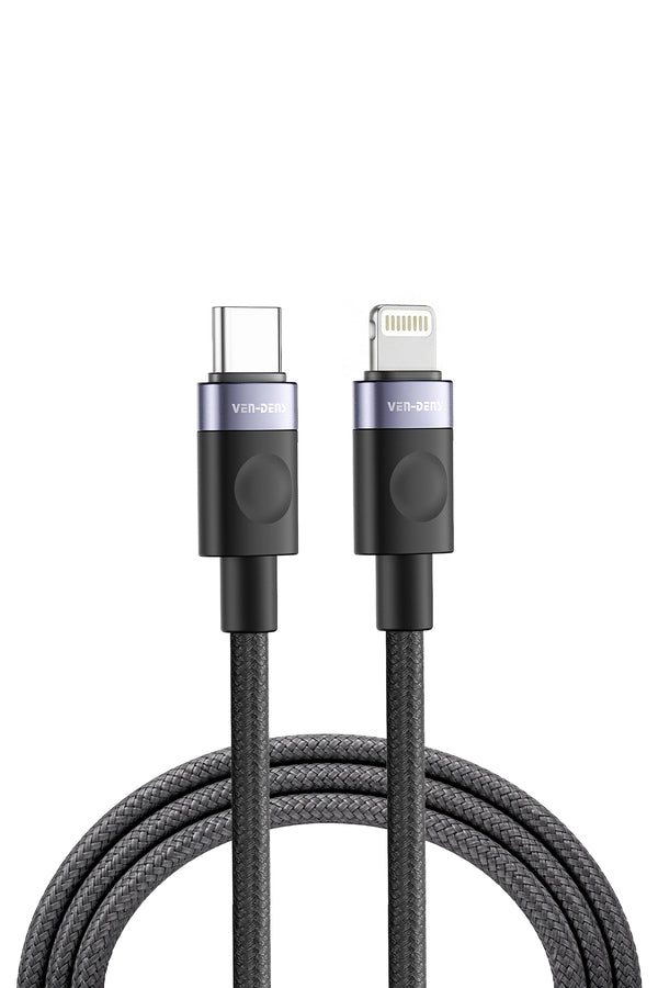 Vendens VD-DCM04 27W iPhone Uyumlu Lightning Hızlı Şarj ve Veri Kablosu