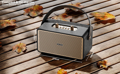 VD-SPK013  Yeni Ürün Bluetooth 5.3 Kusursuz Bağlantı, Güçlü Bas Hoparlör, LED Işıklar, Su Geçirmez, Kristal Netliğinde Ses, Gerçek Kablosuz Stereo 30 Saat Kullanım Süresi, Ev, Dış Mekan ve Parti İçin