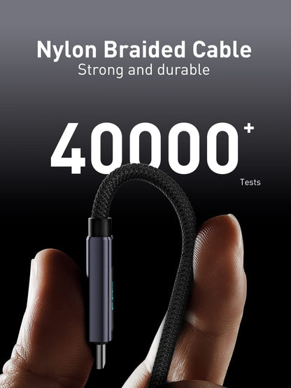 VD-DCN05 Toptan Fiyat yüksek kaliteli 60W USB-C - USB-C 1M siyah Veri Kablosu