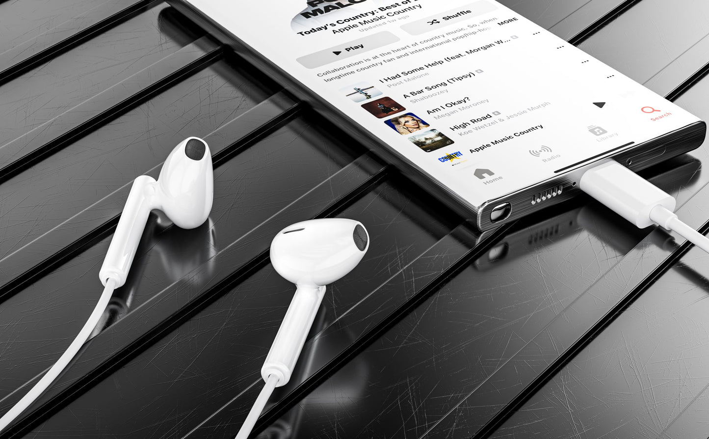 VD-EAR009 Toptan Fiyat Kablolu Kulaklık 3.5mm Jak Girişi 120CM Mikrofonlu Kablolu Kulaklıklar Net Ses Kalitesi HD Stereo