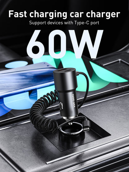 Vendens DrivePro 60W Hızlı Araç Şarj Cihazı