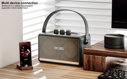 Vendens VD-SPK011 Işıklı Bluetooth Hoparlör - Su Geçirmez, 30 Saat Pil
