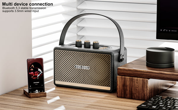 Vendens VD-SPK011 Işıklı Bluetooth Hoparlör - Su Geçirmez, 30 Saat Pil