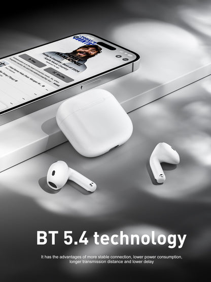 VD-BT043 Toptan fiyat 100H 300mAh siyah şık hafif Premium çip uzun pil ömrü kablosuz kulaklıklar Gerçek Kablosuz Stereo