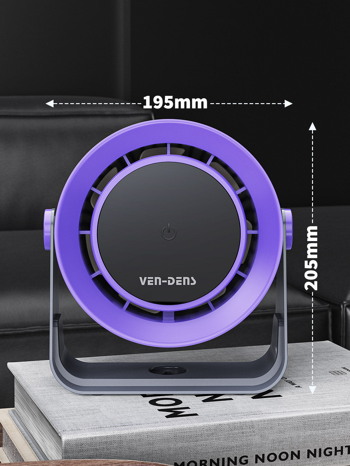 Vendens 1800mAh Uzun Pil Ömürlü Masaüstü Dolaşım Fanı
